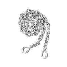 Curled up silver chunky knot chain Ring On A Chain, Marla Aaron, Handmade Chain, Beautiful Gift Wrapping, Choker Style, Knot Necklace, Handmade Necklace, Necklace Chain, Gold Style