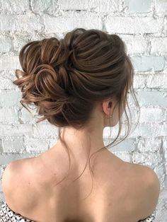 Bridemaids Hairstyles, Updo Bun, Easy Updo, Bridal Hair Buns, Hairdo Wedding, Easy Hair Updos