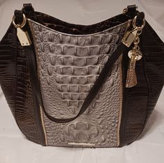 Reposhing This Item I Purchased From @Missc747. Loved It, But Ready To Rotate For Something New. Questions? Leave A Comment Below! Brown Handheld Bag With Crocodile Pattern, Brown Crocodile Pattern Handheld Bags, Brahmin Bags Brahmin Handbags Brahmin Handbags, Brahmin Crossbody Bag, Brahmin Handbags, Brahmin Bags, Large Bags, Bag Lady, Handbags