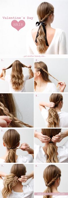 Yet another beauty site/hair Ponytail Haircut, Hairstyle Ponytail, Bob Pixie, Super Easy Hairstyles, Easy Hairdos, No Heat Hairstyles, Hairstyles For Girls, Hairstyle Trends, Step By Step Hairstyles