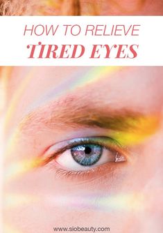 Tired Eyes Remedy, Eye Bag Remedies, Eye Bags Makeup, Makeup For Round Eyes, Teacher Burnout, Hide Dark Circles, Ways To Wake Up, Sore Eyes, Eye Wrinkle