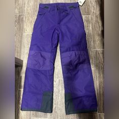 Brand New With Tags Girls Youth Arctix Large Purple Snow Pants. Bought So I Could Wear For An Adult But They Are Just A Slight Smaller Than I Hoped They Fit So Just Wanting To Sell. Purple Snow, Bib Snow Pants, Ski Bibs, Boy M, Pink Snow, Snowboard Pants, Ski Suits, Bib Overalls, Snow Skiing