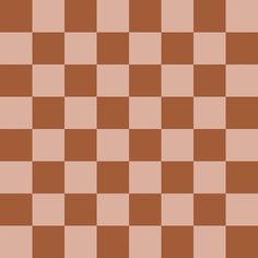 an orange and brown checkerboard pattern