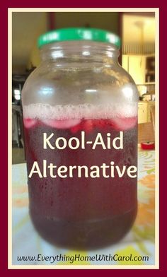 a jar filled with liquid sitting on top of a table