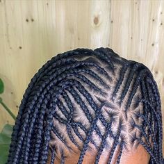 Funali Braids Flip Over, Flip Over Braids, Different Braid Styles, Curly Braided Hairstyles, Braids Styling, Colored Braids