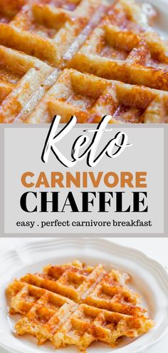 kele's carnivor chaffle is an easy and delicious breakfast recipe