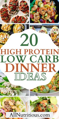 20 high protein low carb dinner ideas that are delicious and easy to make in minutes