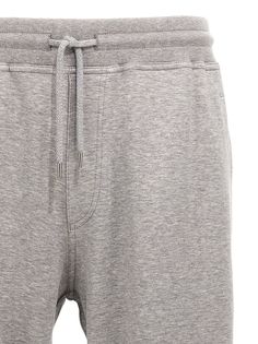 64% cotton 26% polyamide 6% cashmere 4% silk Classic Straight Hem Loungewear Bottoms, Classic Loungewear Bottoms With Elastic Waistband, Classic Cotton Sweatpants With Straight Hem, Classic Fitted Bottoms With Ribbed Waistband, Classic Sweatpants With Elastic Waistband For Loungewear, Cotton Bottoms With Welt Pockets For Loungewear, Gray Cotton Short Pants, Fitted Cotton Pants With Ribbed Waistband, Gray Cotton Bottoms With Welt Pockets