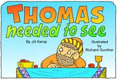 the book cover for thomas needed to see