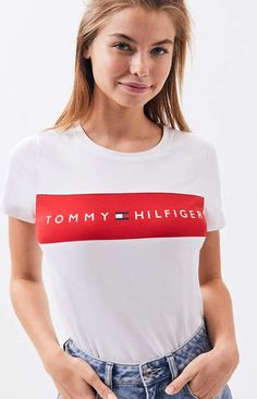 Tomi Hilfiger, Mandala Drawings, Polo Shirt Outfits, Shirt Outfits, Tommy Hilfiger Outfit, Shirts Women, Top Graphic Tees, Lifestyle Clothing