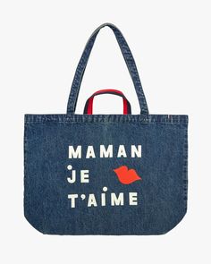 EMC Jumbo Tote 2024 Wishlist, Clare V, I Love You Mom, Indigo Denim, Denim Tote, Clutch Pouch, Love You Mom, Small Accessories, New Bag