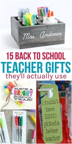 back to school teacher gifts they'll actually use for the kids in your life