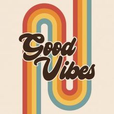 the logo for good vibes