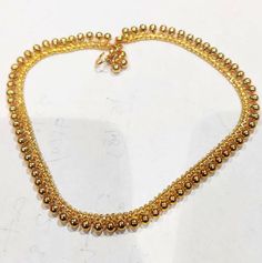 22k Solid Gold Anklet-Real Gold Anklet-Payal Anklet-Indian Gold Anklet-Gold ball Anklet-Vintage Gold Anklet-Indian Gold Payal Handmade Designer Indian Look Ghunghroo rajasthani 22K Gold Anklet. PRODUCT SPECIFICATION: Material: 22k Solid Gold Hallmarking: 22k916 Hallmarked tested in indian Gold Testing Lab. Size: Standard Ankle size. Weight one piece: 11.5 gram Theme: Dangling Ghunghroo design Price shown for one piece. Customer Satisfaction is our utmost priority, feel free to have any query, wo Gold Beads Bracelets For Festivals, Traditional Anklets With Round Beads, Handmade Gold Anklets For Festive Occasions, Festive Handmade Gold Anklets, Handmade Gold Toe Ring Anklets, Gold Anklets For Puja And Festivals, Gold Anklets For Party And Festivals, Elegant Gold Anklets For Puja, Festive Anklets For Puja