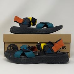 Nike Acg Air Deschutz + ‘Black Dark Teal’ Men’s Size 10 = Women’s Size 11 Men’s Size 11 = Women’s Size 12 Brand New In Box. 100% Authentic. Any Questions Or Concerns, Feel Free To Message Us. Casual Black Sport Sandals For Hiking, Casual Black Hiking Sport Sandals, Black Closed Toe Hiking Sandals, Black Sporty Hiking Sandals, Black Low-top Sport Sandals For Outdoor Activities, Black Waterproof Sport Sandals With Round Toe, Black Waterproof Functional Sandals, Black Sporty Sandals For Hiking, Functional Black Waterproof Sandals