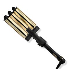 Pro Artist 24K Gold 3 Barrel Hair Waver - Hot Tools | Ulta Beauty Good Curling Irons, Hair Tool Set, Hair Crimper, Hair Waver, Hair Tool, Peach And Lily, Hot Tools, Body Makeup, Luxury Makeup