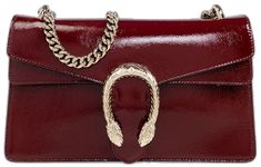 Red Gucci Shoulder Bag, Gucci Red Bag With Removable Pouch, Red Square Shoulder Bag With Gold-tone Hardware, Luxury Red Bags With Gold-tone Hardware, Gucci Women, Gucci Red Shoulder Bag With Gold-tone Hardware, Bags Gucci, Five Points, Chanel 2