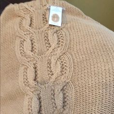 Quality Heavy Sweater Beige Colored In Excellent New Condition. Stored In Closet New With Tags. Always Smoke Free Home! Beige Cable Knit Sweater, Heavy Sweaters, Cable Knit Turtleneck Sweater, Wool Turtleneck, Grey Pullover, Cream Sweater, Long Sleeve Turtleneck, Beige Sweater, Cable Knit Sweater