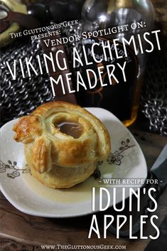 the cover of an article about viking alchemist meadery with recipe for idun's apples