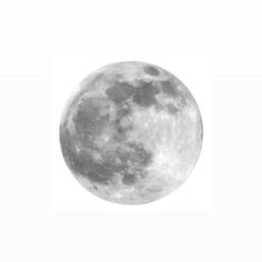 the full moon is shown in black and white