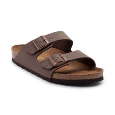 Mens Birkenstock Arizona Sandal Mens Berkinstock, Birkenstock Arizona Men, Casual Cork Slides With Round Toe, Adjustable Brown Slides With Cushioned Footbed, Brown Slide Footbed Sandals With Cushioned Footbed, Brown Cushioned Slide Footbed Sandals, Casual Slides With Buckle Closure Made Of Cork, Adjustable Brown Slides With Textured Footbed, Brown Slide Footbed Sandals With Cork-bed Midsoles