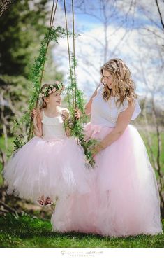 Daughter Photoshoot, Mommy And Daughter, Long Tutu, Kids Tutu, Motherhood Photography, Mom Diy