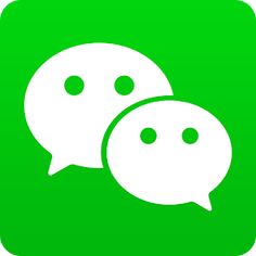 two green speech bubbles on a white background