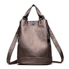 Brand Name: LANYIBAIGEPlace Of Origin: HE BEI ?ProvinceLining Material: polyesterOrigin: CN(Origin)Main Material: PUItem Type: BackpacksExterior: Silt PocketGender: WOMENCarrying System: Arcuate Shoulder StrapCapacity: Below 20 LitreStyle: FashionClosure Type: zipperTechnics: EmbossingRain Cover: NoModel Number: 28459Pattern Type: SolidDecoration: LOCKBackpacks Type: SoftbackInterior: Interior Slot PocketInterior: Cell Phone PocketInterior: Interior Zipper PocketInterior: Interior CompartmentInt Bucket Bag Style, Leather Backpacks School, Womens Rucksack, Leather Backpacks, Vintage Backpacks, Women Leather Backpack, Vintage Shoulder Bag, School Bags For Girls, Leather Bucket Bag