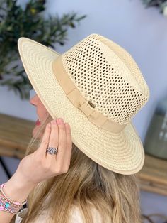 Here For The Sun Hat-300 Headwear-The Lovely Closet-The Lovely Closet, Women's Fashion Boutique in Alexandria, KY Net Pattern, Graphic Sweaters, Beach Hat, Top Graphic Tees, Short Sleeved Sweaters, Fall 2024, Sun Hat, Bow Detail, Long Sweaters