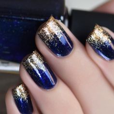 Elegant Touch Nails, Gel Nail Polish Colors, Gold Nail, Best Nail Polish, Nail Designs Glitter, Prom Nails, Fancy Nails