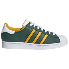 adidas Originals Superstar Casual Sneaker | Foot Locker Low-top Streetwear Sneakers With Side Stripes, Statement Sneakers, Dance Floors, Adidas Originals Superstar, Inception, The Dance, Retro Vibe, Lace Closure, Go Shopping