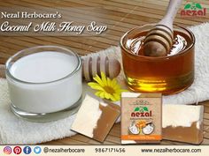 Presenting Nezal Herbocare's best selling handmade herbal coconut & honey mix bathing soap. Buy now from https://goo.gl/wULHR4 and check out our other best products.   If you ask any dermatologist about coconut oil then you will get one answer that no skin type can get harm using oil from one of the wonder plants of the world. #saponified #essentialoil #coconutoil #honey #handmade   Coconut oil has general health properties that works very well in any of our work. Saponified coconut oil works as Bath Recipes Diy, Hair Spa At Home, Milk Bath Recipe, Homemade Hair Mask, Bath Recipes, Ylang Ylang Essential Oil, Hair Therapy, Home Remedies For Hair, Homemade Hair Products