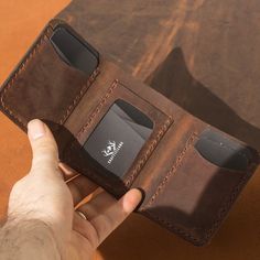 "Elevate your daily style with our Personalized Handmade Genuine Trifold Leather Wallet. Carefully crafted from premium full-grain leather, this wallet exudes luxury and sophistication. Quality Craftsmanship: Each wallet is meticulously handmade by skilled artisans, ensuring impeccable attention to detail and superior quality. From precise stitching to a smooth finish, every aspect of our wallet reflects expert craftsmanship. Functional Design: With multiple card slots, compartments for cash, an Leather Trifold Wallet For Everyday Carry, Brown Trifold Wallet For Everyday Carry, Leather Trifold Wallet With Coin Pocket For Everyday, Leather Trifold Wallet With Card Slots For Everyday, Everyday Smooth Grain Trifold Wallet, Leather Trifold Wallet With Waxed Finish, Leather Trifold Wallet With Waxed Finish For Everyday Use, Leather Trifold Wallet With Card Slots For Business, Leather Trifold Business Wallet