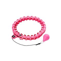 a pink bracelet with an electric light attached to it