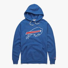 Buffalo Bills '74 Hoodie Throwback Hoodie For Sports Season Fan Merchandise, Sports Fan Hoodie With Double-lined Hood, Hooded Hoodie For Football Season Streetwear, Team Logo Hoodie For Fall In Fan Apparel Style, Team Logo Hoodie For Fall Fan Apparel, Team Logo Hoodie For Fall, Casual Football Season Fan Gear Hoodie, Throwback Crew Neck Hoodie For Game Day, Casual Hoodie For Football Season Fan Gear