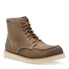 EastlandShoe.com | Casual Shoes for Women, Mens Shoes, Boots, Boat Shoes Casual Almond Toe Boots With Reinforced Toe, Casual Outdoor Boots With Almond Toe, Leather Shoe Care, Eastland Shoes, Shoe Repair Shop, Wing Shoes, Red Wing Shoes, Mens Leather Boots, Shoe Repair