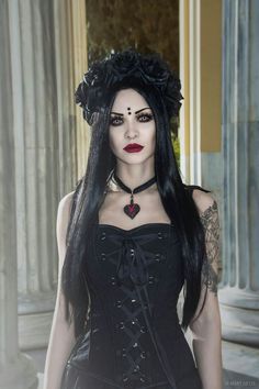 Dark Skirts, Gothic Fashion Women, Goth Women, Goth Beauty, Metal Girl, Gothic Beauty, Gothic Outfits, Dark Beauty