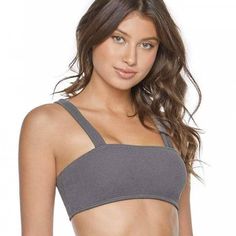 This Bralette Is Simple And Classic. With A Tube Top Look And Sewn In Straps You Will Feel Comfortable Wearing This All Day! Pair It With Our Matching Sand Reef Bottoms. Comes With Removable Padding. Seamless Bandeau Crop Top For Beach, Bandeau Tops With Straps For Beach, Beach Crop Top With Removable Bra Pads, Beach Cropped Seamless Bra, Seamless Cropped Bra For Beach, Solid Color Cropped Summer Bra, Bandeau Crop Top With Straps For The Beach, Summer Cropped Bra For Beach, Cropped Bra For Beach In Summer