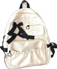 American West Handbags, Rosé Black And White, Rose Bag, Japanese Sweet, Colorful Backpacks, Yellow Handbag, Charm School, College Style, Large Backpack