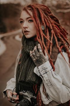 Dread Hair, Fantasy Photography, Character Reference