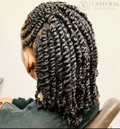 Natural Twist Hairstyles, Two Strand Twist Natural Hair, Twist Natural Hair, Twisted Hairstyles, Faux Loc