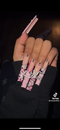 Long Acrylic Nail, Long Square Nails, Punk Nails, Nails Inspired, Ombre Acrylic Nails, Nails Coffin Short, Colored Acrylic Nails