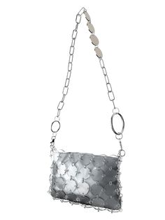 CH Methacrylate+ silver inner bag + combined metal chain Silver Shoulder Bag With Chain, Silver Shoulder Bag With Chain Strap, Silver Shoulder Bag With Chain For Fashion, Silver Metal Rectangular Shoulder Bag, Silver Rectangular Metal Shoulder Bag, Rectangular Silver Metal Shoulder Bag, Silver Metal Bag With Chain Strap, Silver Rectangular Shoulder Bag With Chain, Silver Evening Bag With Chain For Everyday Use