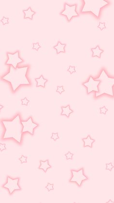 a pink background with white stars on it