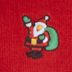 Beachcomber Corduroy Pants in Bright Red with Embroidered Santas by Castaway Clothing Santa Pant, Red 40, Beach Combing, Corduroy Pants, Country Club, Bright Red, Snug Fit, Mario Characters, Pants