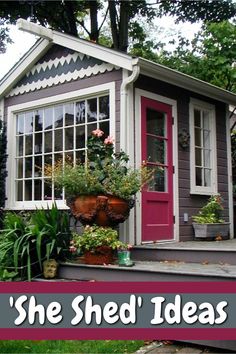 she shed'd ideas for the front porch