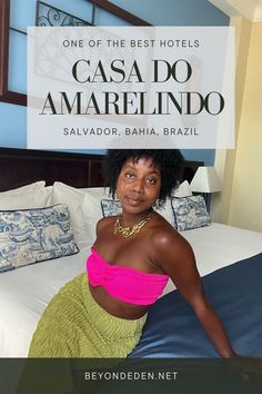 Enjoying the lovely deluxe bedroom in Hotel Casa Do Amarelindo Brazil Trip, Salvador Brazil, Visit Brazil, Bahia Brazil, Brazil Travel, Travel Wanderlust, Solo Female Travel, Boutique Hotels, Safe Travel