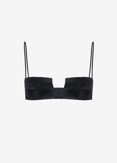 Bevza Square Bra - Black Paris Store, Bra Sewing, Bra Items, Denim Suit, Sticky Bra, Made In Ukraine, The Frankie Shop, Frankie Shop, Paris Woman