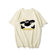 Made with 100% cotton material, this t-shirt is designed for maximum durability and a perfect fit. It features a unisex design that fits both men and women perfectly. The normal stretch of the t-shirt ensures that you can move freely and comfortably all day long. Cute Lamb, Free Scarf, Funky Outfits, Free Socks, Free Bracelet, Fashion App, Unisex Design, Laundry Bag, Cotton Material