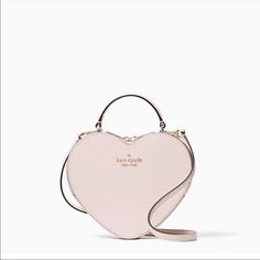 Kate Spade Love Shack Heart Crossbody New With Dust Bag Valentine’s Day Pink Heart Kate Spade Bag Pink, Sparkly Purse, Y2k Handbag, Kate Spade Disney, Kate Spade Crossbody Purse, Bags Kate Spade, Metallic Purse, Black Crossbody Purse, Kate Spade Purse